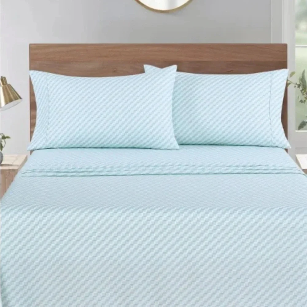 South Point Home Fashions Microfiber (2) 4-piece Sheet Set Twin/Twin XL